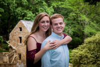 Lindsay and Zack engagement at the Old Mill.
